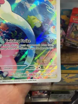 Wiglett 206/198 Illustration Rare Scarlet & Violet Pokemon Card - Image 5