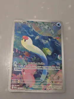 Wiglett 206/198 Illustration Rare SV01: Scarlet & Violet Base Set Pokemon TCG NM - Image 1