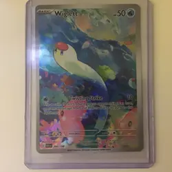 Wiglett - 206/198 - Illustration Rare - Scarlet & Violet - Pokemon Card - NM/M - Image 1