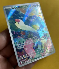 Pokemon TCG Wiglett IR 206/198 Scarlet & Violet Illustration Rare - Image 4