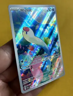 Pokemon TCG Wiglett IR 206/198 Scarlet & Violet Illustration Rare - Image 5