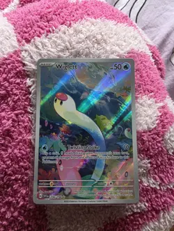 Pokemon Wiglett Illustration Rare Card 206/198 Scarlet Violet - Image 1