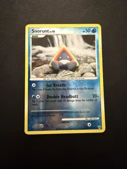 Pokemon Snorunt Arceus Platinum 75/99 Reverse Holo Yuka Morii Mp - Image 1