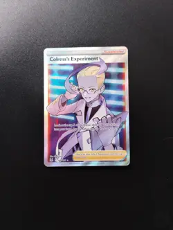 Colress's Experiment 190/196 Lost Origins NM Full Art Ultra Rare Pokemon Card - Image 1