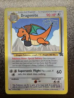 Pokemon Dragonite Movie Promo 05/53 Wotc Promo 1999 English 90 HP Regular - Image 1