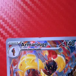Pokemon Armarouge Illustration Rare #086/084 Pitch Black - Image 2