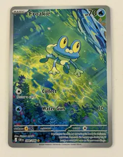 Pokemon TCG: Chaos Rising - Froakie (088/086) Illustration Rare Full Art Holo - Image 1