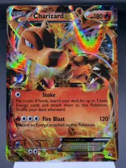 Charizard EX XY29 - Ultra Rare Holo - XY Promo Pokemon Card PLAYED - Image 1