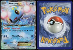 Manaphy EX 32/122 Holo Holo BREAKpoint EX Rare Yoshinob Heavily Played - Image 1