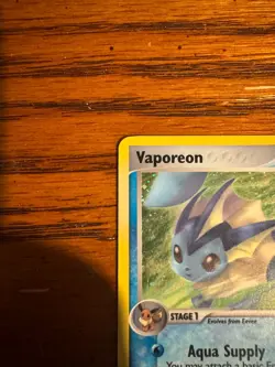 Pokemon Unseen Forces 19/115 Vaporeon Pokemon Card Holo Rare HP - Image 3