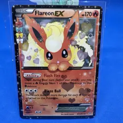Flareon EX - Generations: Radiant Collection RC6/RC32 Ultra Rare, Pre-owned - Image 1