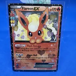 Flareon EX - Generations: Radiant Collection RC6/RC32 Ultra Rare, Pre-owned - Image 2