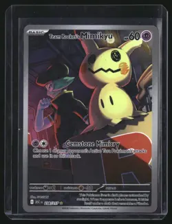 TEAM ROCKET'S MIMIKYU 238/217 ASCENDED HEROES POKEMON HOLO NM/M - Image 1