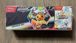 Pokemon Prismatic Evolutions Surprise Box + Booster Bundle Sam’s Club Exclusive - Image 1