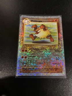 Pokemon Primeape #59/110 Legendary Collection Reverse Holo Uncommon Trading Card - Image 3