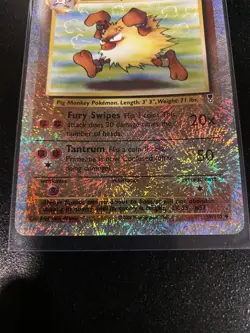 Pokemon Primeape #59/110 Legendary Collection Reverse Holo Uncommon Trading Card - Image 5