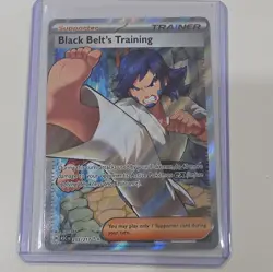 Black Belt's Training 255/217 ASCEND HEROES Secret Rare Full Art Holo - Image 1