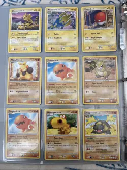 Vintage/Modern Pokemon Card Binder (198 Total) 1990s 2000s 18 Holo/Reverse Holo - Image 5