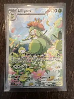 Lilligant 092/086 Holo Illustration Rare Black Bolt Pokemon Near Mint - Image 1