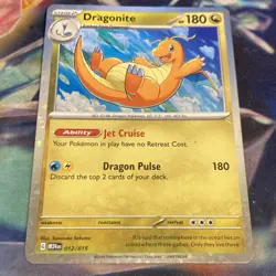 Pokemon TCG Dragonite 012/015 McDonald's 2024 Holo Promo - Image 1