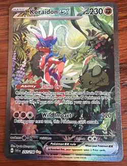 Pokemon Koraidon ex 247/198 - SV01: SV Base Special Illustration Rare Nice NM+ - Image 1