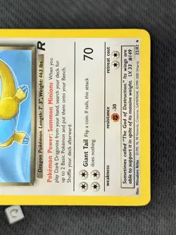 Dark Dragonite 22/82 - Team Rocket Unlimited Non-Holo Rare Pokemon TCG LP - Image 5