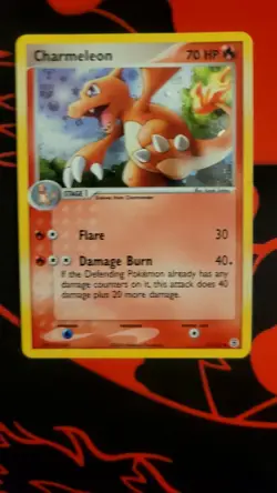 Charmeleon Fire Red Leaf Green Holo Version 31/112 Nm Pokemon Card - Image 1
