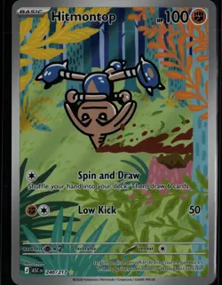Hitmontop 240/217 Illustration Rare Ascended Heroes Pokemon Holo Near Mint - Image 1