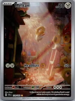 Meltan 179/162 Temporal Forces Pokemon TCG Holo Illustration Rare NM - Image 1