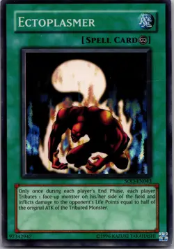 Ectoplasmer SOD-EN043 Super Rare Soul of the Duelist Yu-Gi-Oh 1st Edition LP - Image 1