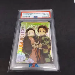 Union Arena Demon Slayer Vol2 Action Point PSA10 Trading Card Collectible - Image 1