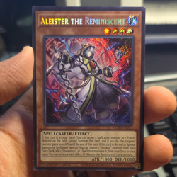 Yu-Gi-Oh! Aleister the Reminiscent Effect 1st Ed Secret Rare Holo EN CORI-EN015 - Image 1