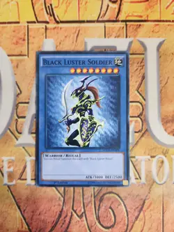 Black Luster Soldier YGLD-ENA01 Common 1st Ed - Near Mint NM Yugioh - Image 1