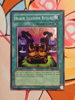 MRL-051 Black Illusion Ritual YUGIOH 1st Edition NM - Image 1