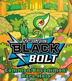 PICK YOUR CARD! Scarlet & Violet: Black Bolt - Common/Uncommon/Rare Holo - Image 1