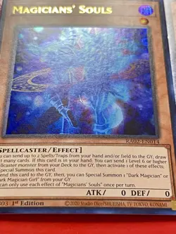 3x Magicians' Souls | RA02-EN014 | Ultra Rares | NM | 1st Edition | YuGiOh! - Image 2