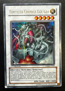 Yu-Gi-Oh Fortezza Cosmica Gol'gar Ultra 1 ed 044 Crisi Cremisi ITA excellent - Image 1