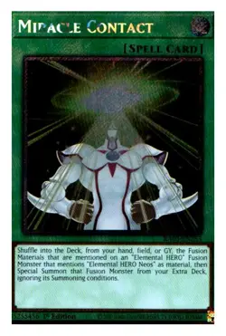 Miracle Contact (Platinum Secret Rare) RA03-EN253 Yu-Gi-Oh NM - Image 1