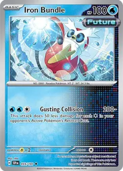 Iron Bundle 055/191 | Surging Sparks | Uncommon Non Holo | NM Pokemon Card - Image 1