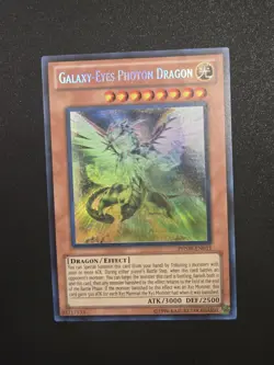 Yugioh Galaxy-Eyes Phton Dragon PHSW-EN011 Ghost Rare - Image 1