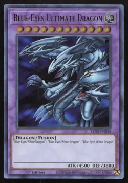 Yu-Gi-Oh TCG #LDS2-EN018 Blue-Eyes Ultimate Dragon Ultra Rare - Image 1
