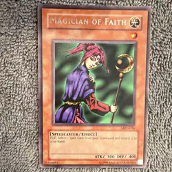 Yu-Gi-Oh! TCG Magician Of Faith MRD-036 Rare Vintage Unlimited NM - Image 1