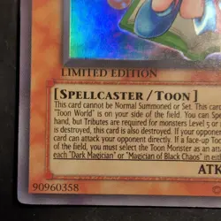 Toon Dark Magician Girl JUMP-EN010 Shonen Jump Magazine Promos Limited Edition - Image 4
