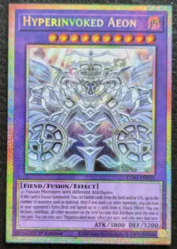 Hyperinvoked Aeon - CORI-EN033 - Starlight Rare YuGiOh - Image 1