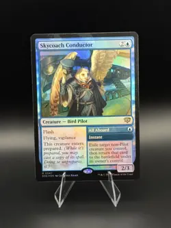 MTG Skycoach Conductor 67 Secrets of Strixhaven NM Foil - Image 1