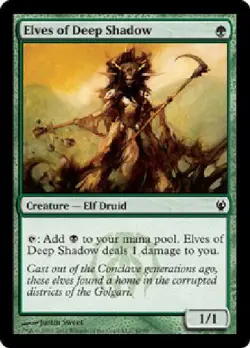 ELVES OF DEEP SHADOW Izzet vs Golgari MTG Magic the Gathering Cards DJMagic - Image 1