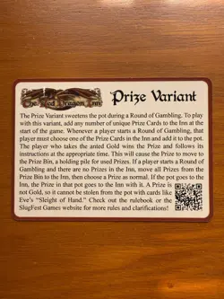 Red Dragon Inn Extra Life 2022 Promo Wrench’s Great Big Helper Prize Card - Image 2