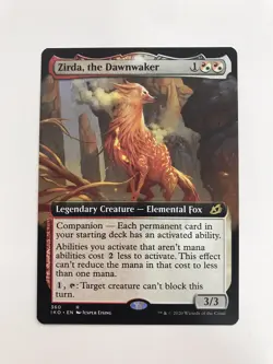 Zirda the Dawnwaker Extended Borderless MTG Magic the Gathering Card NM Mint IKO - Image 1
