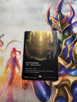 Sacred Foundry (Borderless) Edge of Eternities Foil - Image 1
