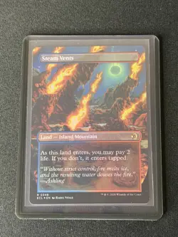 Steam Vents (Borderless) Lorwyn Eclipsed Foil - **INSTANT SHIP** - Image 2